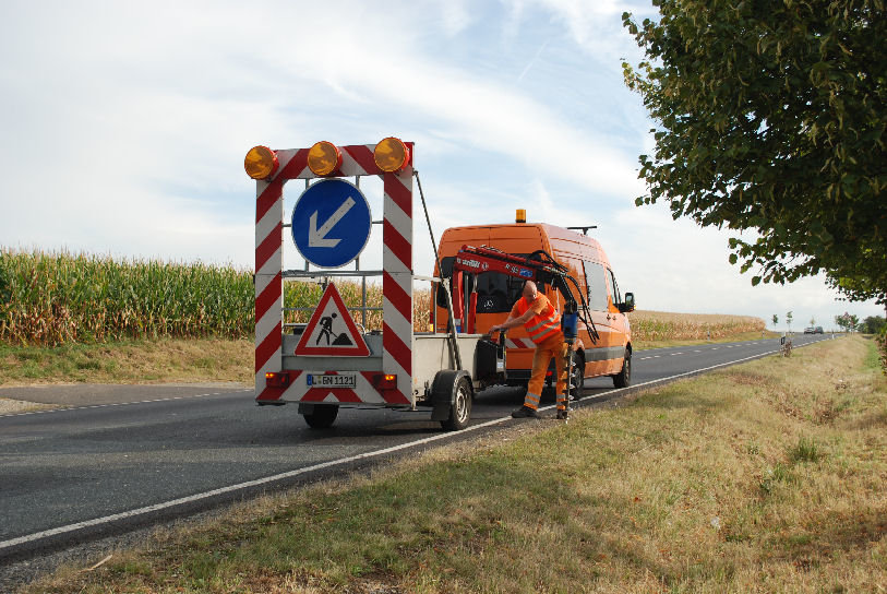 Stationierungsarbeiten von GEO Net solution