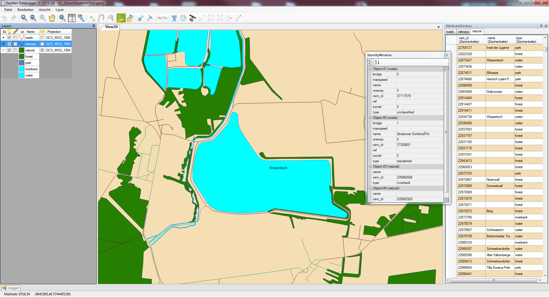 GNsMobileLogger von GEO Net solution